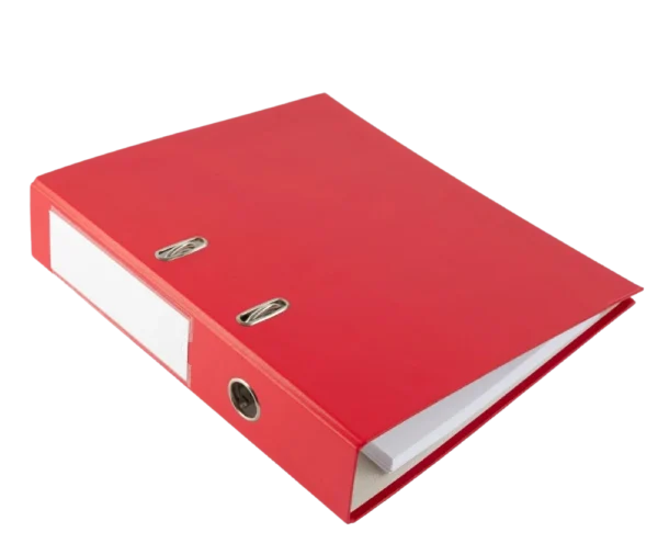 Red File Holder